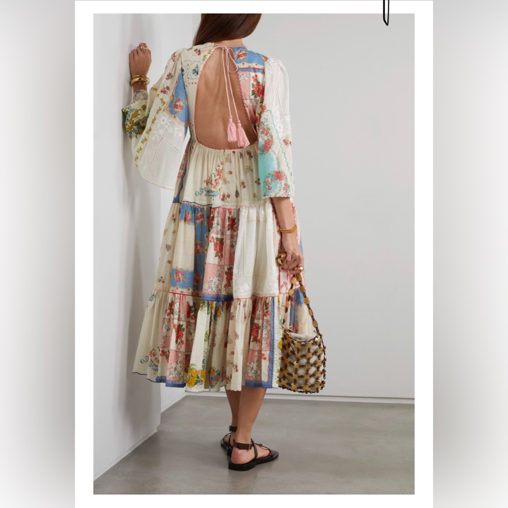 Zimmermann’s ivory clover dress size 3. New with tags.